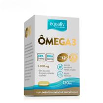 Ômega 3 Suplemento Alimentar C120 caps - Equaliv