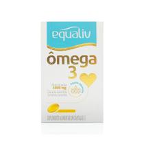 Omega 3 Suplemento Em Cápsulas Equaliv Premium Sabor Neutro Em Caixa De 100g 180 Un