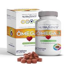 Omega 3 Suplemento Nutrafases 60 Tabletes Sabor Carne Caes 168g Omega 3 Suplemento Nutrafases 60 Tabletes Sabor Carne Caes 168g