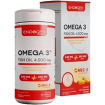 Ômega 3 Tg 4500Mg Com 90 Softgels Endogen Sabor Sem Sabor