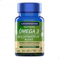 Ômega 3 TG Biocultivado de Algas EPA DHA 60 Capsulas Catarinense