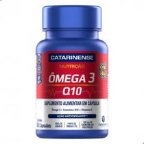 Ômega 3 TG + Coq10 Coenzima Q10 Vitamina E 60 Capsulas Catarinense Ômega 3 TG + Coq10 Coenzima Q10 Vitamina E 60 Capsulas Catarinense