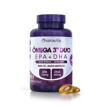 Ômega 3 Tg Duo Epa + Dha 60 Caps Sanavita