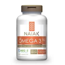 Ômega 3 TG Epa 540mg Dha 360mg Naiak 120 Cápsulas