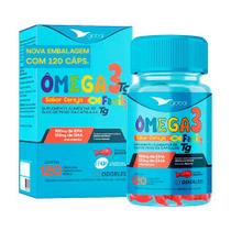 Ômega-3 TG Family Sabor cereja Formato Peixinho 120 cáps