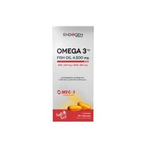 Ômega 3 TG Fish Oil 4500mg Endogen Ultra Concentrado com 60 Cáps
