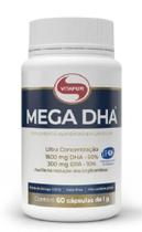 Omega 3 (TG) Mega DHA 1.500 mg e EPA 300 mg com 60 cápsulas-Vitafor