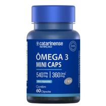 Ômega 3 TG Mini Caps EPA DHA IFOS 60 Capsulas Catarinense