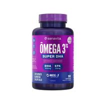 Omega 3 Tg Super Dha 90 Caps 1000mg Sanavita - Óleo De Peixe