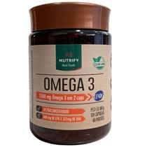 Ômega 3 TG Ultra Concentrado 1360mg 120 Capsulas Nutrify