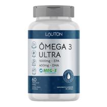 Ômega 3 Ultra 1000mg EPA 400mg DHA 60 Caps - Lauton