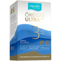 Ômega 3 Ultra Caps 1000mg com 60 Cápsulas Gel Equaliv