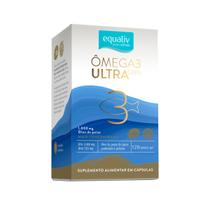 Ômega 3 Ultra Caps Mais Concentrado 120 Cápsulas Equaliv