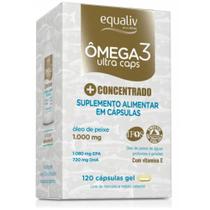Ômega 3 Ultra Concentrado com Vitamina E 120 Cáps Equaliv Ômega 3 Ultra Concentrado com Vitamina E 120 Cáps Equaliv