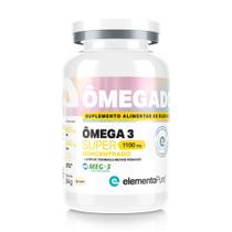 Ômega 3 Ultra concentrado - Elemento Puro - ÔmegaDop - 60 cápsulas Selo Meg3