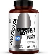 Ômega 3 Ultra TG 1110mg EPA 720mg DHA (200 cápsulas) Nutrata - Ultra Concentrado Ômega 3 Ultra TG 1110mg EPA 720mg DHA (200 cápsulas) Nutrata - Ultra Concentrado