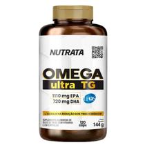 Ômega 3 Ultra Tg 1830mg Pote Com 120 Cápsulas Nutrata