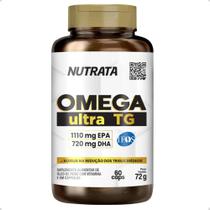 Ômega 3 Ultra TG EPA DHA 60 Capsulas Nutrata Ômega 3 Ultra TG EPA DHA 60 Capsulas Nutrata