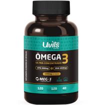 Omega 3 Ultraconcentrado 120 Cápsulas Uvits