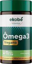 Ômega 3 vegano 30 cápsulas de 720mg ekobé Ômega 3 vegano 30 cápsulas de 720mg ekobé