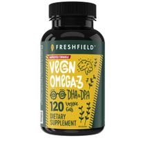 Ômega 3 Vegano DHA DPA Freshfield 120 Cápsulas Vegetais Ômega 3 Vegano DHA DPA Freshfield 120 Cápsulas Vegetais