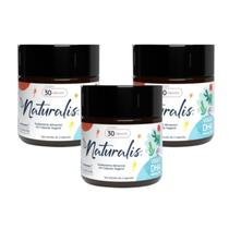 Ômega 3 Vegano Veggy DHA Naturalis 30 Cáps Kit 3 Potes