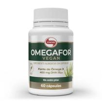 Ômega 3 Vegano Vitafor 400mg DHA 60 Cápsulas Omegafor