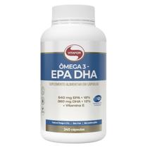 Omega 3 Vitafor 540mg 360mg EPA DHA 240 Cápsulas Suplemento Alta Concentração