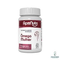 Ômega 3,6,9 Mulher 1000mg Triômega 60 cápsulas APISNUTRI