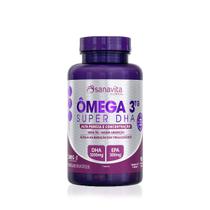 Omega 3TG - Super DHA - Alta concentração - Sanavita - 90 cápsulas