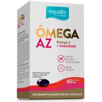 Omega AZ Vitaminas Minerais 60 Caps Gel - Equaliv Omega AZ Vitaminas Minerais 60 Caps Gel - Equaliv
