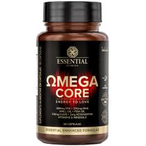 Omega Core + Omega 3 + Astaxantina + CoQ10 - 60 Capsulas - Essential Nutrition