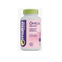 Ômega Femme 1000mg 60 cápsulas Maltta Sabor:Sem sabor