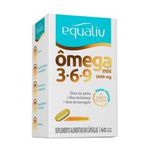 Omega Mix 3-6-9 1000mg Equaliv 60 Capsulas Gelatinosas