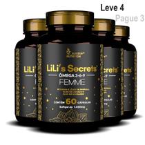 Omega Mulher 3 6 9 Óleo Linhaça Borragem Primula Vitamina E Leve 4 Pague 3 - Alisson Nutrition