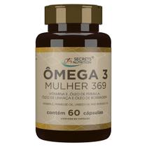 Omega Mulher 3 6 9 Óleo Sementes de Linhaça Borragem Primula Vitamina E - Secrets Nutrition