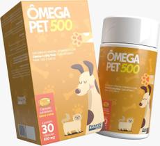 Omega Pet 60% 500 Provet Simões 30 Cápsulas - para cães e gatos - PROVETS SIMÕES - PROVETS SIMÕES