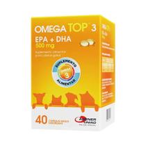 Ômega Top 3 40 Cápsulas 500 mg - Agener União