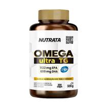 Ômega Ultra TG - 200 Cápsulas - Nutrata Ômega Ultra TG - 200 Cápsulas - Nutrata