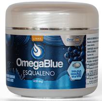Omegablue Esqualeno 400mg 60 Caps Caes e Gatos Suplemento Antioxidante - OMNILAB