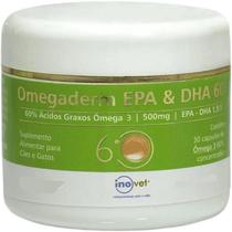 Omegaderm 30% EPA/DHA 500 mg 30 Capsulas Inovet