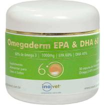 Omegaderm EPA & DHA 60% 1000mg 30 Cápsulas Inovet