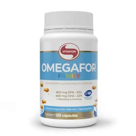 Ômegafor Family (120 caps) - Padrão: Único - VitaFor