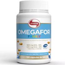 Omegafor Family 120 Cápsulas 500mg - Vitafor