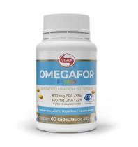 Omegafor Family Omega 3 60 Capsulas 500mg Vitafor Original