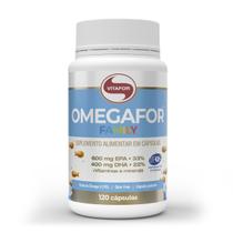 Omegafor Family Ômega 3 Vitafor 120 Cápsulas