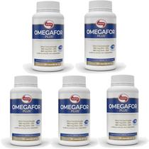 Omegafor Plus 120 cápsulas Vitafor - 5 unidades - Ômega 3