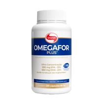 Omegafor Plus + EPA + DHA Ultraconcentração 120 Cápsulas -Vitafor