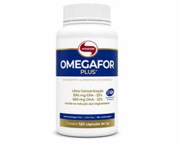 Omegafor Plus EPA e DHA Ultra Concentração 120 Caps Vitafor Omegafor Plus EPA e DHA Ultra Concentração 120 Caps Vitafor