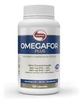 Omegafor Plus EPA e DHA Ultra Concentração 120 Cáps Vitafor